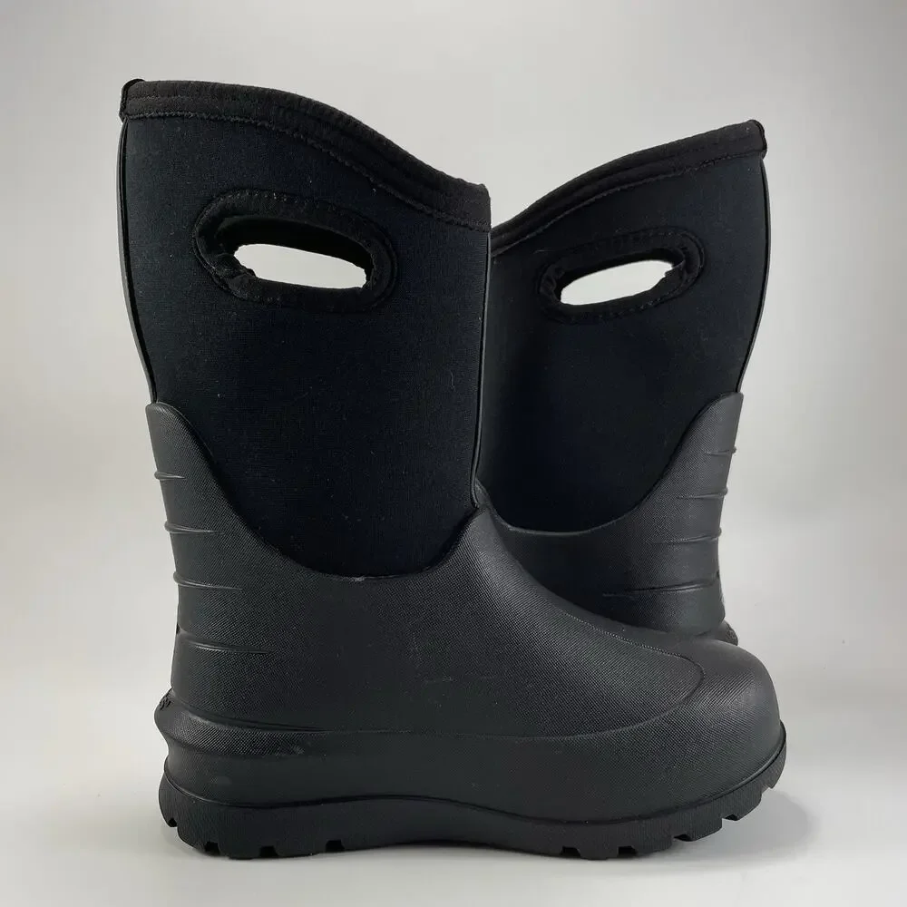 Bogs Classic High Handle Boots Waterproof Neoprene Insulated Youth 2 Boys Child
